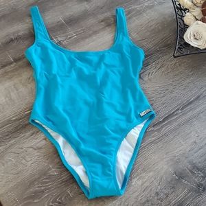 Vintage Moschino Mare Deep Back Baywatch One Piece